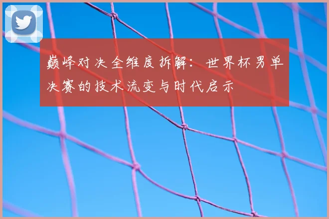 巅峰对决全维度拆解：世界杯男单决赛的技术流变与时代启示