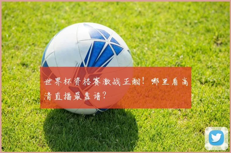 世界杯资格赛激战正酣！哪里看高清直播最靠谱？
