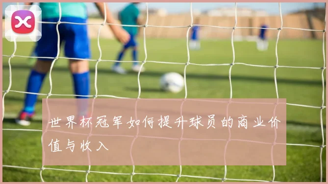 世界杯冠军如何提升球员的商业价值与收入