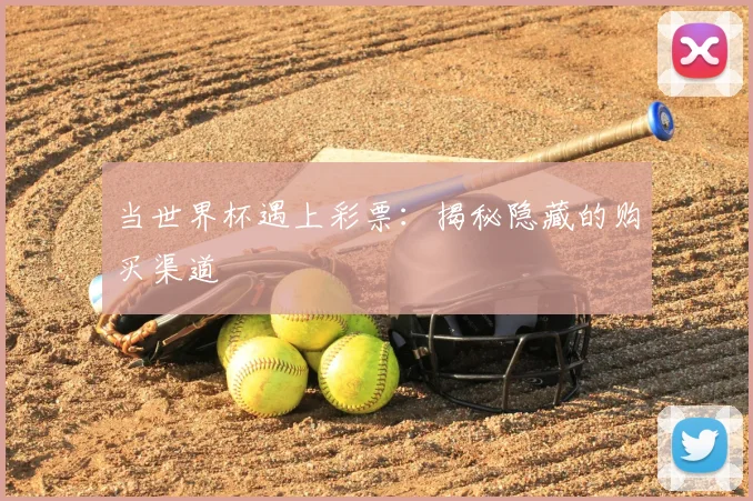 当世界杯遇上彩票：揭秘隐藏的购买渠道
